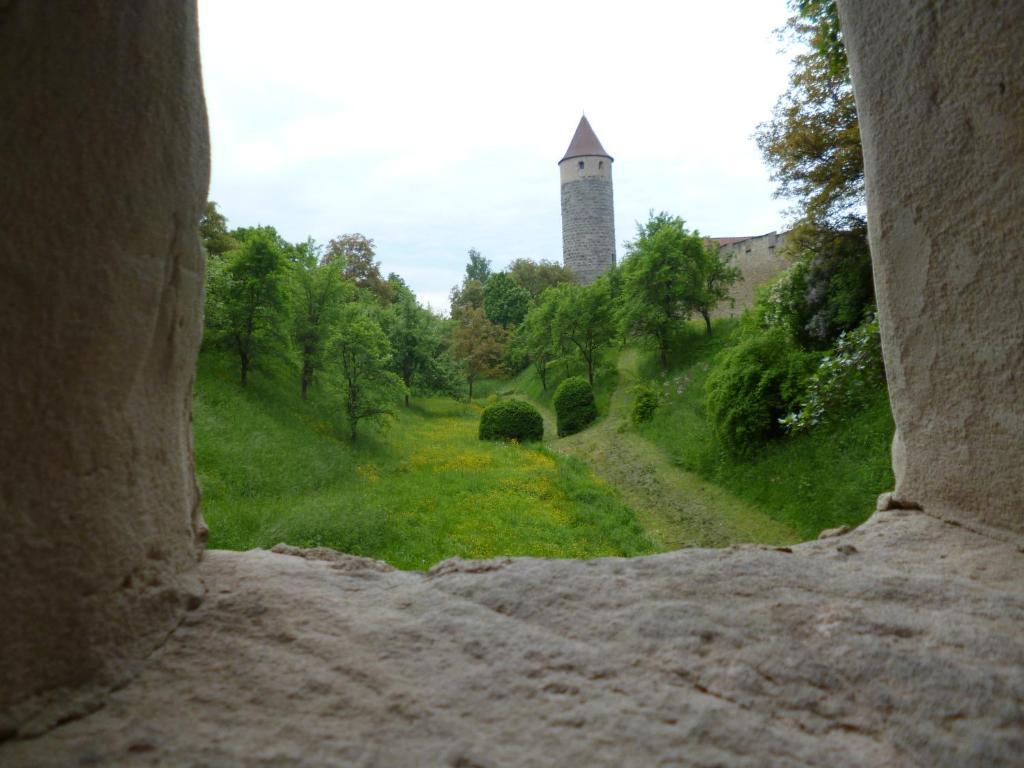 Hotel Garni Zum Hirschen Iphofen Buitenkant foto